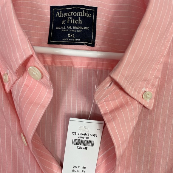 Abercrombie and Fitch striped button front shirt - Picture 6 of 8